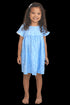 The Little 'O' Dress - Pale Blue White Stars dubai outfit dress brunch fashion mums