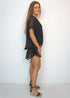 The Low Waisted Kaftan - Black Chiffon dubai outfit dress brunch fashion mums