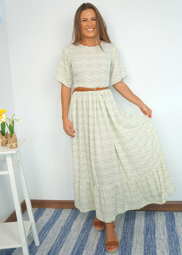 The Marina Dress - Lemon Confetti dubai outfit dress brunch fashion mums