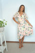 The Midi Wrap Dress - Life's A Peach dubai outfit dress brunch fashion mums