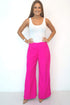 The Palazzo Trousers - Hot Pink dubai outfit dress brunch fashion mums