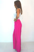 The Palazzo Trousers - Hot Pink dubai outfit dress brunch fashion mums