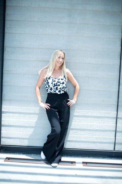 The Palazzo Trousers - Midnight Black dubai outfit dress brunch fashion mums