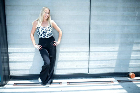 The Palazzo Trousers - Midnight Black dubai outfit dress brunch fashion mums
