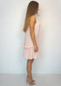 The Party Tunic - Nude Pink Pleats dubai outfit dress brunch fashion mums