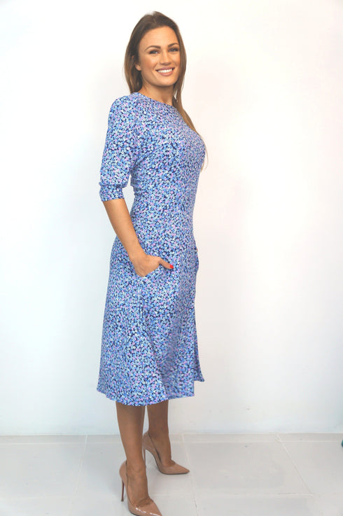 The Pixie Dress - Ditsy Lilacs... dubai outfit dress brunch fashion mums