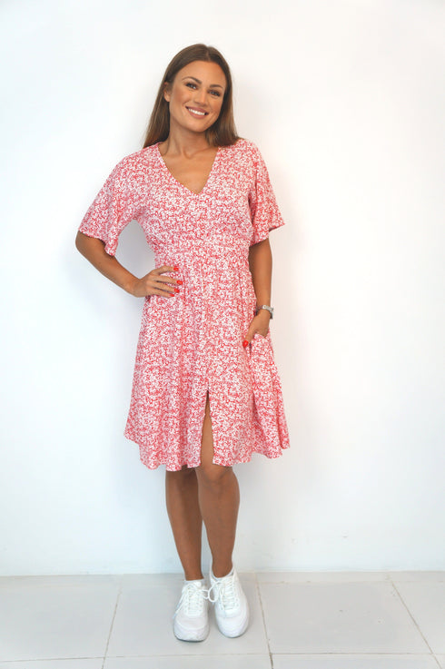 The Short Helen Dress - Ditsy Summer dubai outfit dress brunch fashion mums
