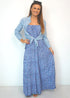 The Spaghetti Maxi Dress - Ditsy Lilacs... dubai outfit dress brunch fashion mums