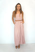 The Spaghetti Maxi Dress - Dusty Pink... dubai outfit dress brunch fashion mums