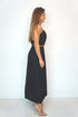 The Spaghetti Maxi Dress - Midnight Black... dubai outfit dress brunch fashion mums