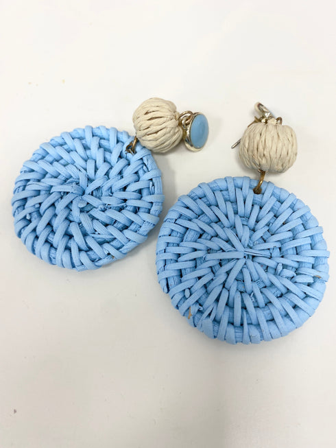 The Summer Earrings - Sky Blue dubai outfit dress brunch fashion mums