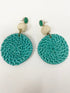 The Summer Earrings - Turquoise Sea dubai outfit dress brunch fashion mums