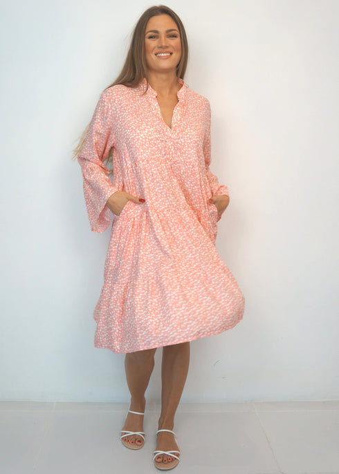 The Tiered Dress - Ditsy Georgia dubai outfit dress brunch fashion mums