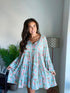 The Tiered Dress - Mint Pinks dubai outfit dress brunch fashion mums