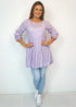 The Tiered Top - Ditsy Lavender... dubai outfit dress brunch fashion mums