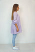 The Tiered Top - Ditsy Lavender... dubai outfit dress brunch fashion mums