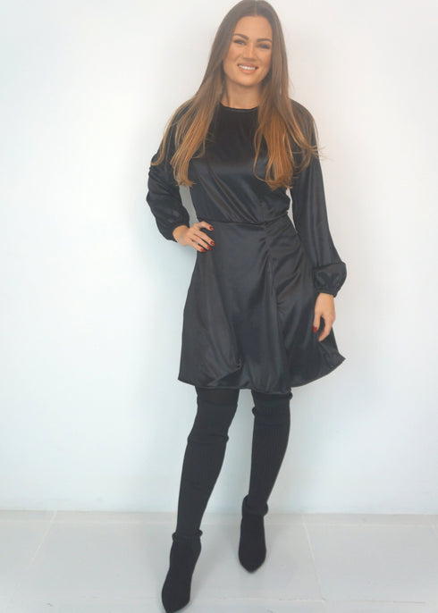 The Velvet Short Pixie Dress - Back Velvet dubai outfit dress brunch fashion mums