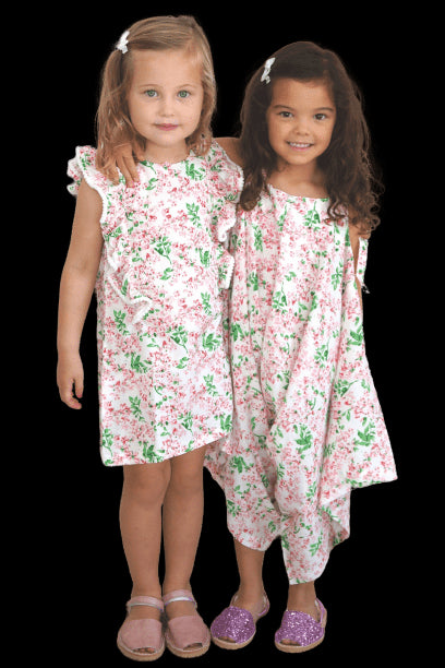 Top The Little Fifi Ruffle Dress - Pink Blossom dubai outfit dress brunch fashion mums
